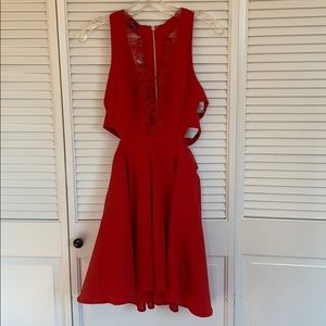 Bebe X Naven Collaboration Red Dress